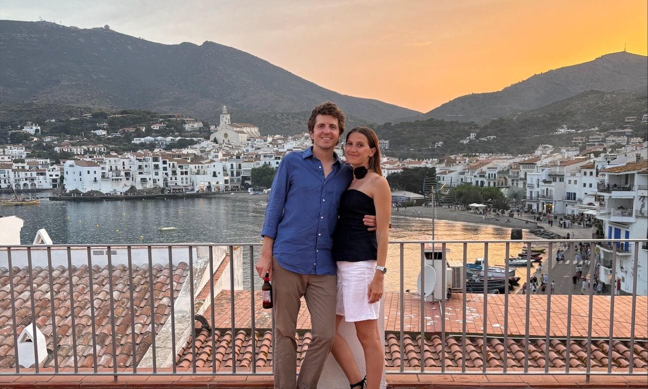 Gina i Leo en Cadaqués